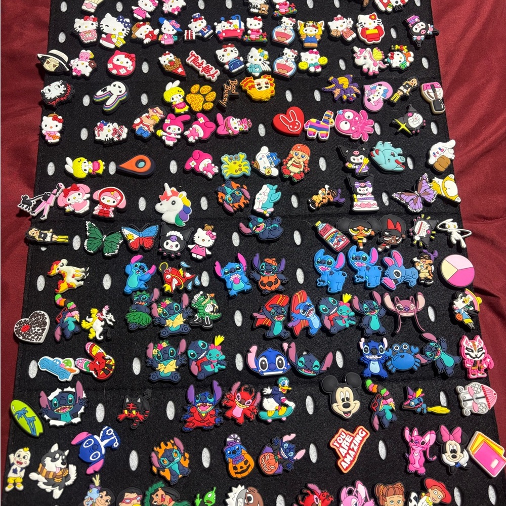Colorful Cartoon Character Pins